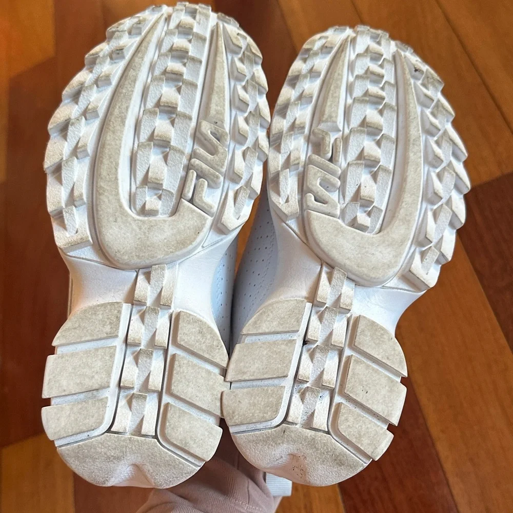 Fila White Women's Sneakers - Picture 3 of 4